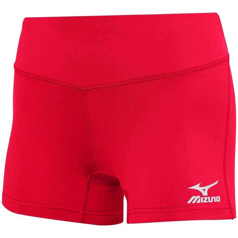 Pantalones Cortos Mizuno Voleibol Victory 3.5" Inseam Para Mujer Rojos 2347106-KH